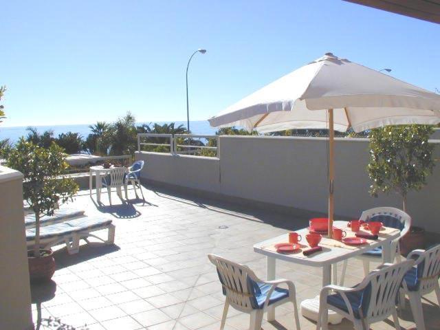 Nerja 1ª Linea De Playa De Burriana , Terraza Grande Al Mar Exterior foto