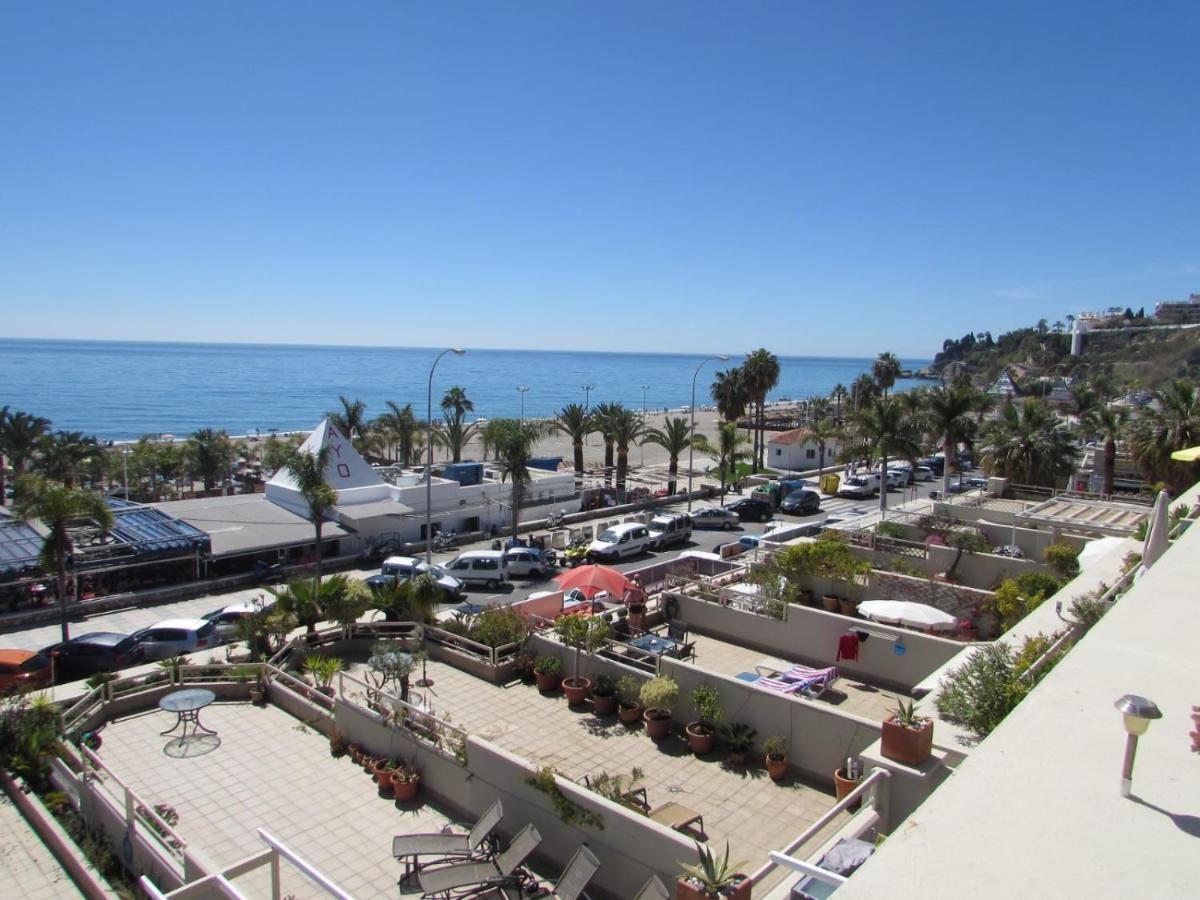 Nerja 1ª Linea De Playa De Burriana , Terraza Grande Al Mar Exterior foto